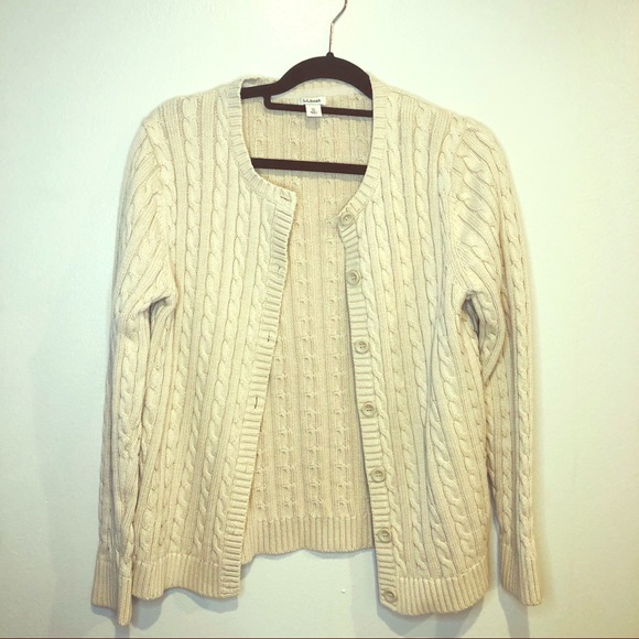 L.L. Bean Sweaters - Sz XL LL BEAN IRISH STYLE CABLE KNIT SWEATER